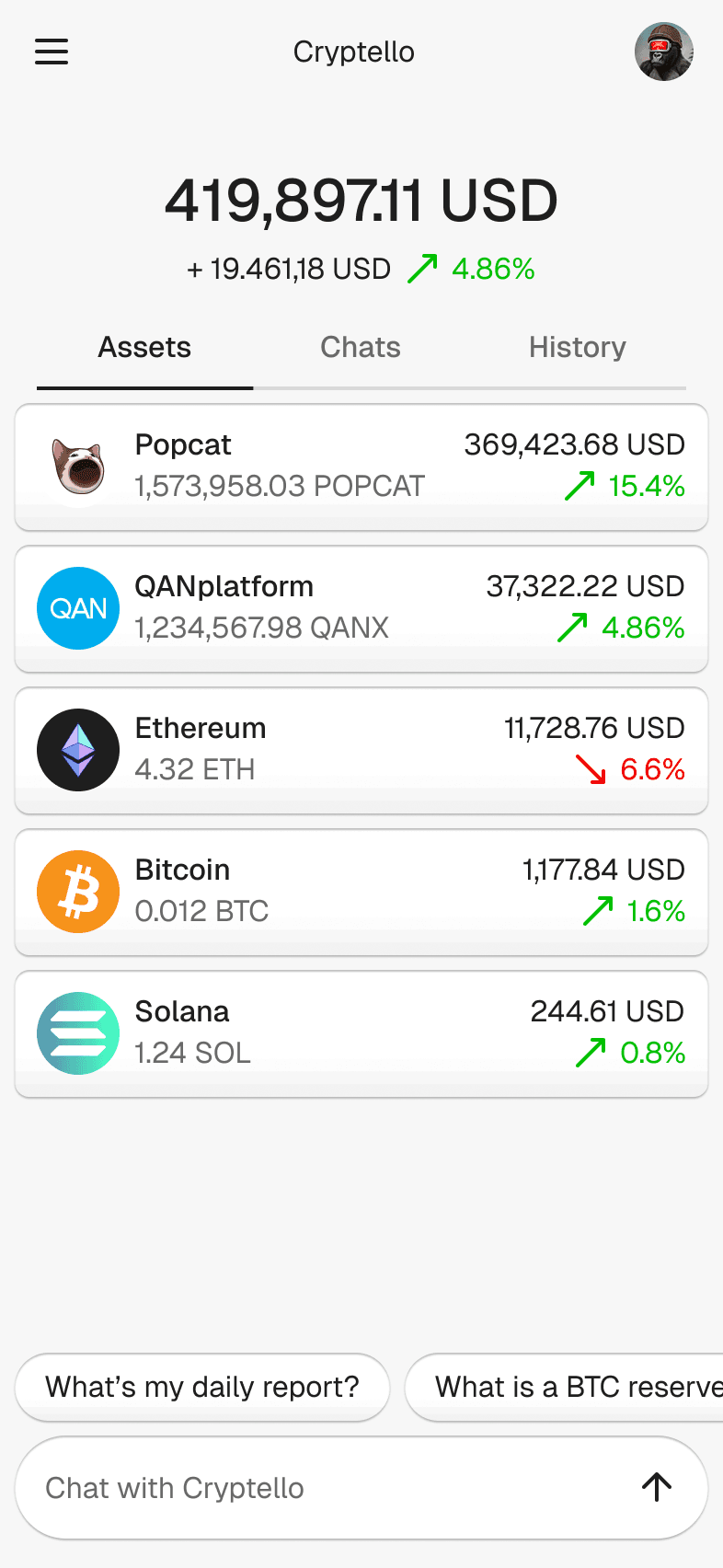 App screenshot