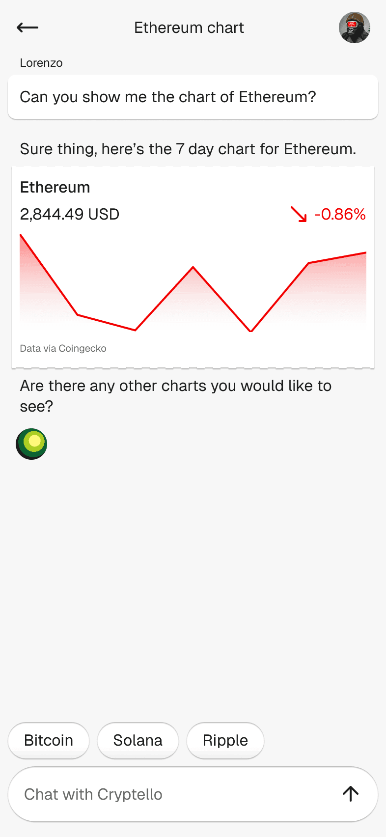 App screenshot