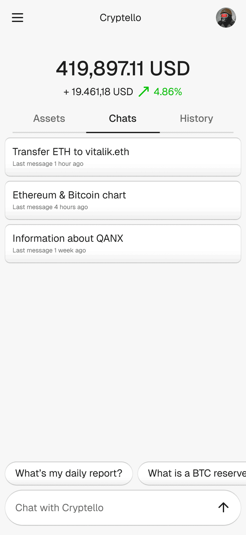 App screenshot