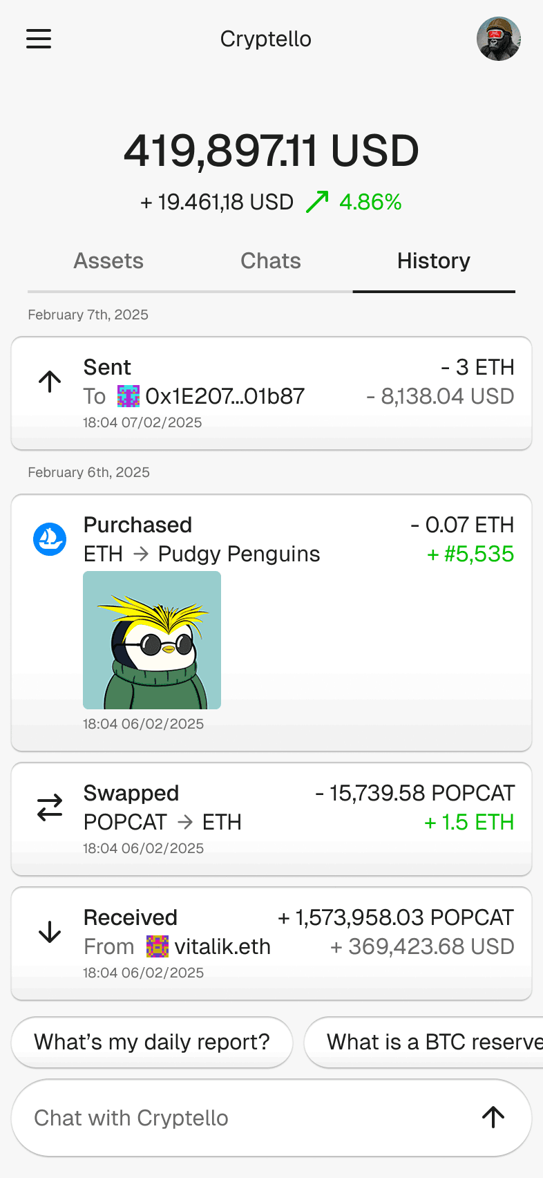 App screenshot