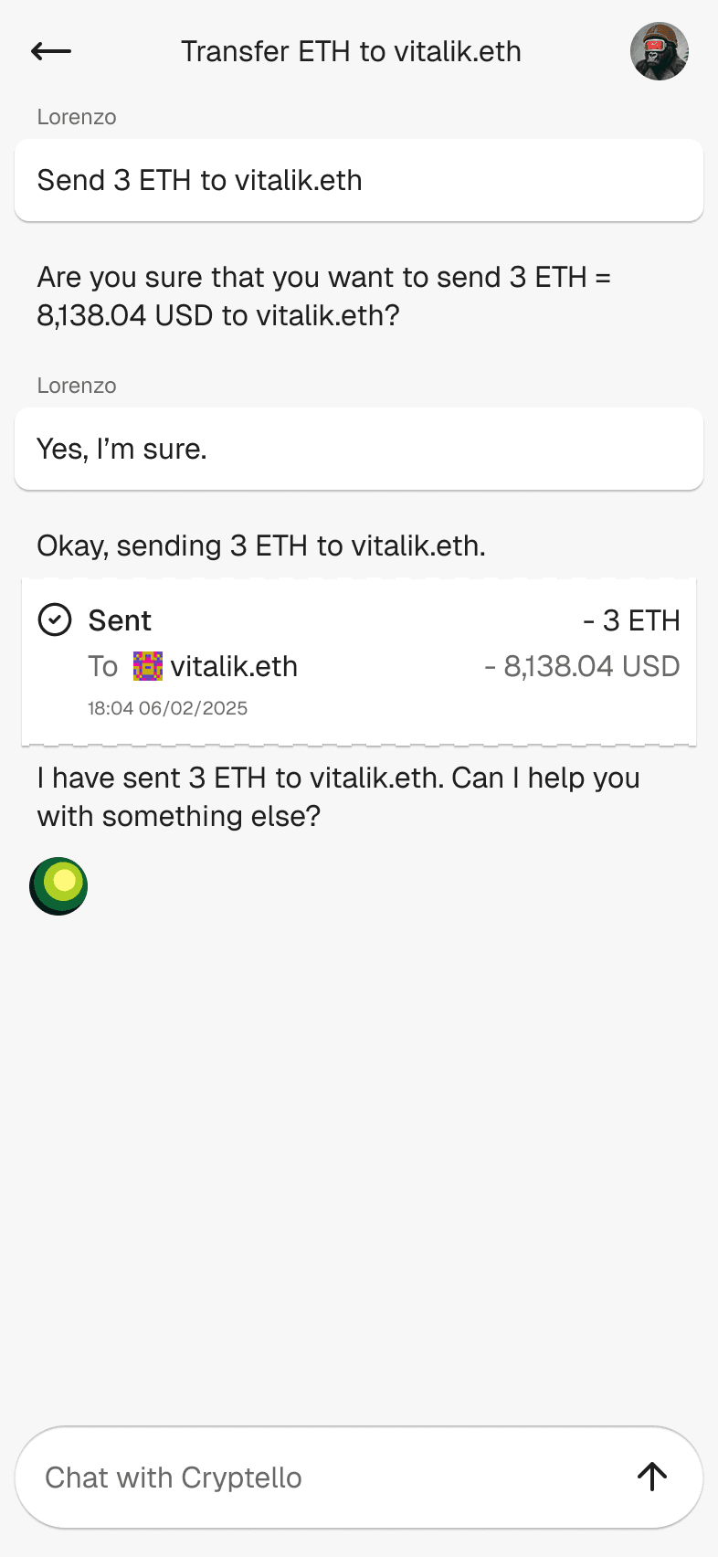 App screenshot